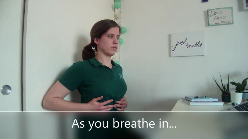 Simple Pilates Breathing